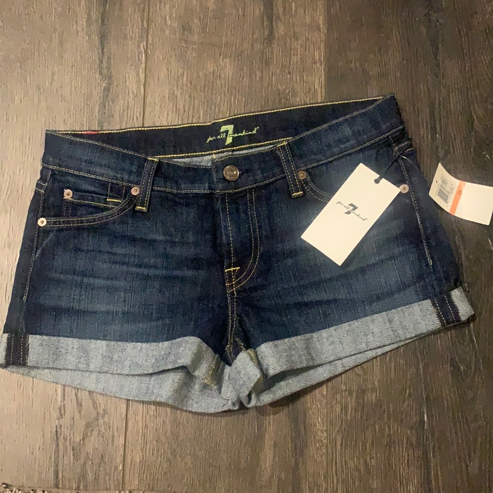7 for all Mankind Jean shorts